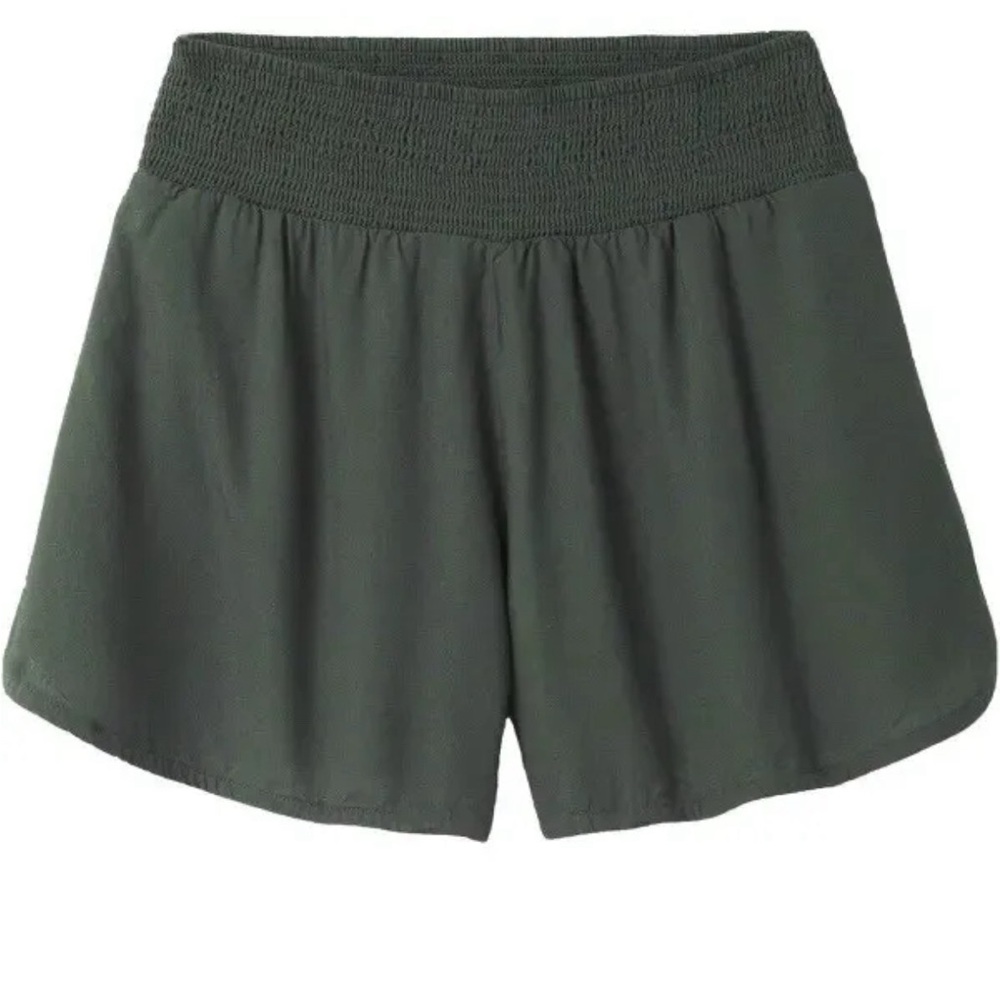 Prana Women's Dark Green Shorts